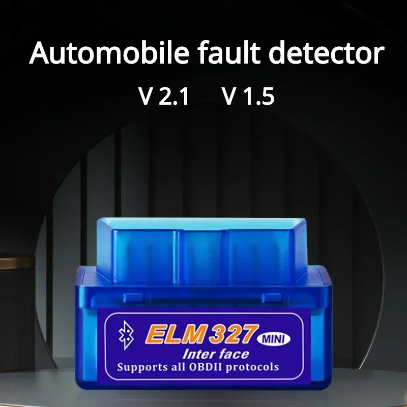 Bluetooth kompatibilný ELM327 V2.1 V1.5 Automatický OBD skener kód čítania nástroja CAR Diagnostický nástroj ELM 327 pre protokoly Android OBDII