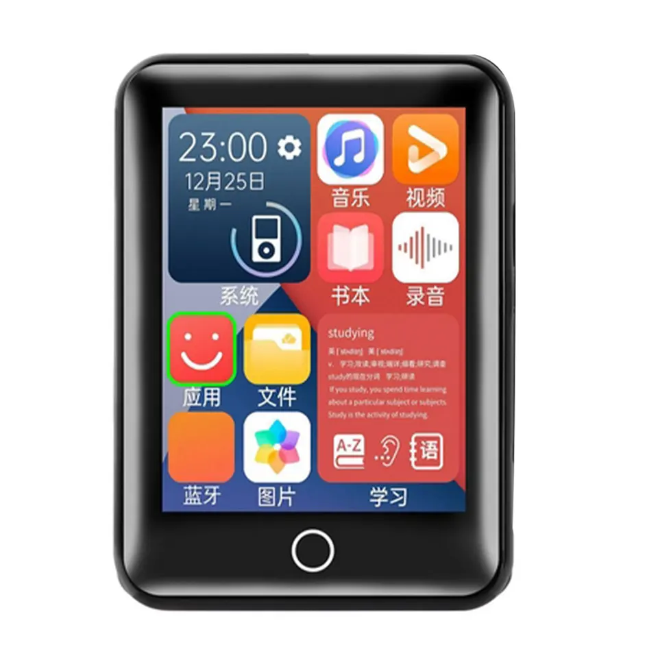 Bluetooth kompatibilný MP3 MP4 obrazovkový prehrávač s hudbou pamäťovej karty
