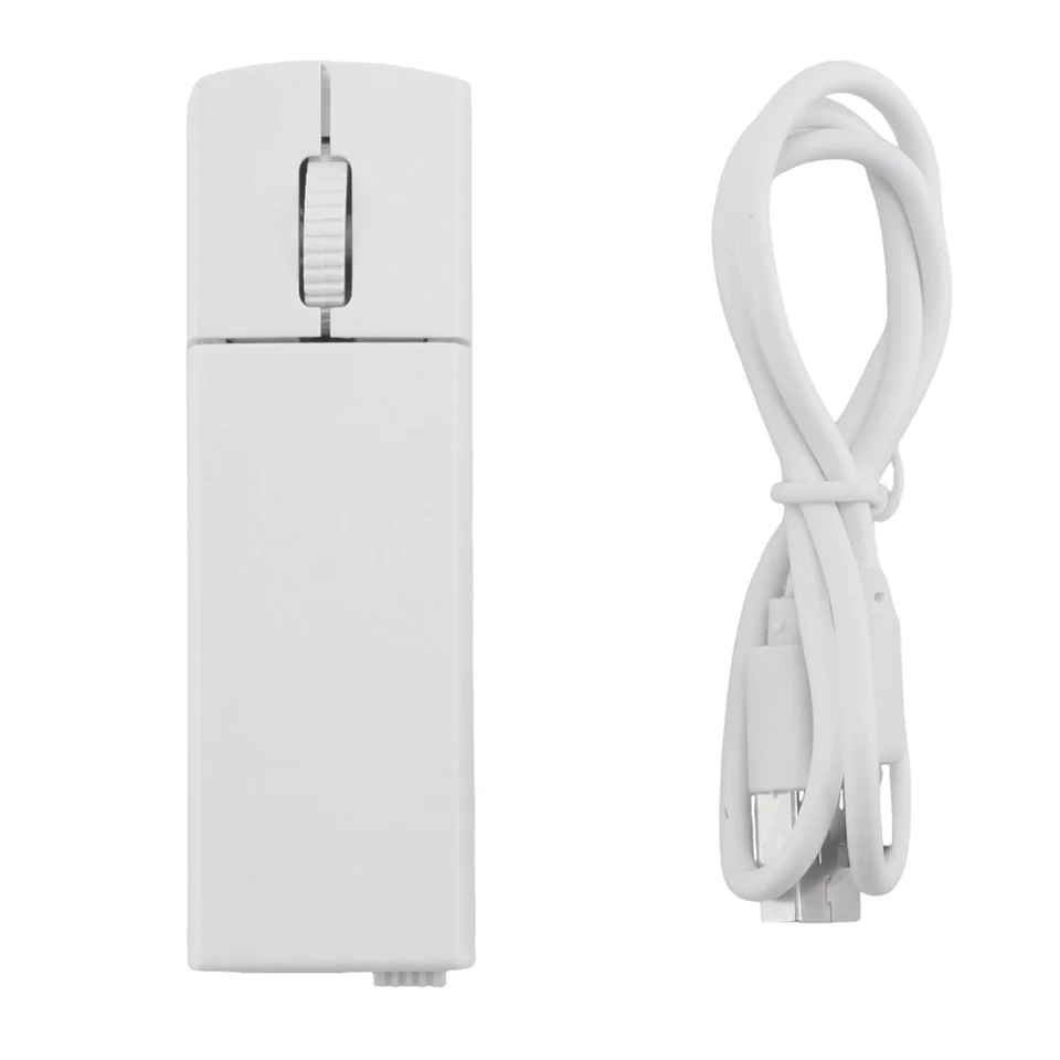 Bluetooth Mini nabíjanie myši vhodné pre Lenovo/Apple/Mac/Mac/laptop mini myš biela myš