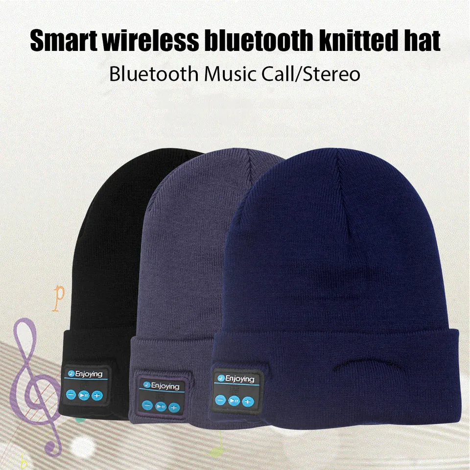 Bluetooth pre slúchadlá bezdrôtového telefónu 5.0 Smart Cap Hladset Hunting Hunting Camping Runn