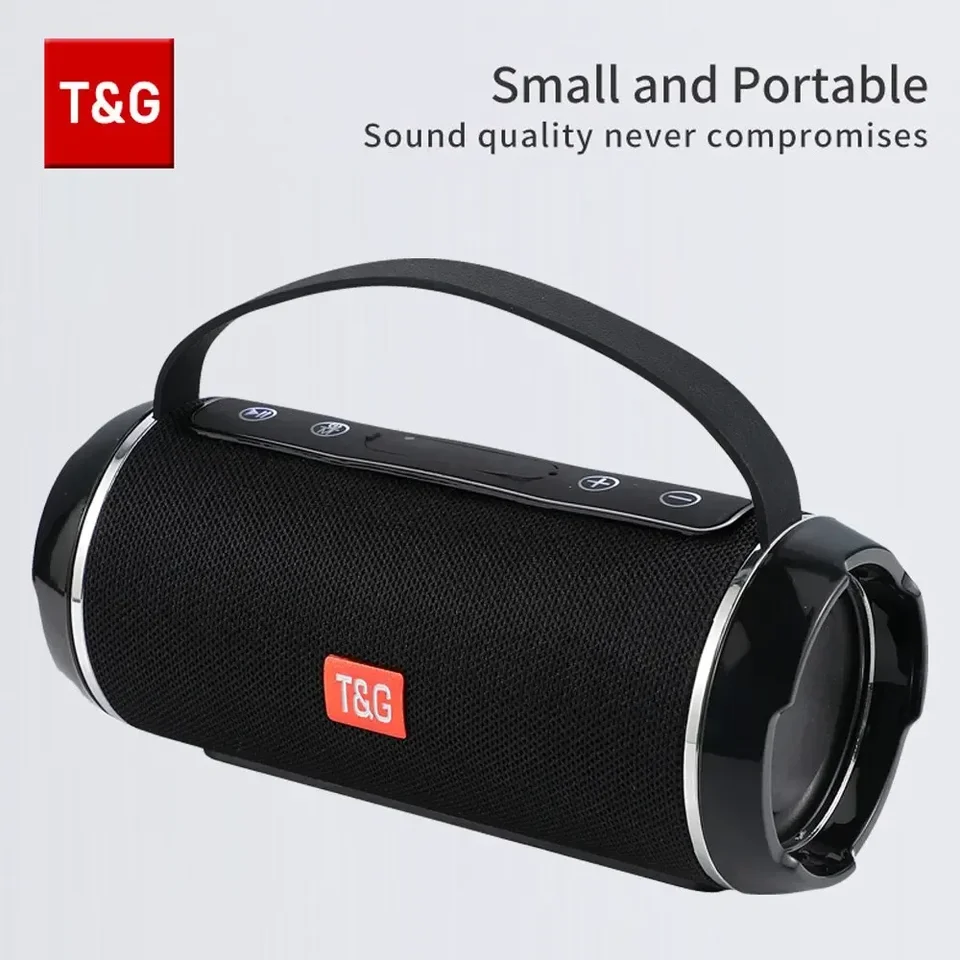 Bluetooth reproduktor TG116C TWS DREESSE SEKČNÉ PREPRAVNÉ OUTHOPLIVÉ VONKAJTEĽNOSTI Vodotesné subwoofer 3D stereofónny zvuk Handsfree Call