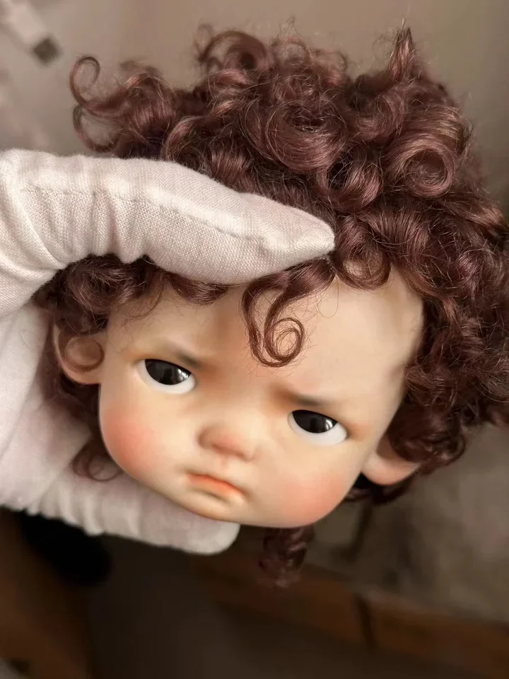 Blythe parochňa sa líši DIY Mohair 9-11inch Spojenia vhodné pre qbaby amydoll shaonvyu hminordoll veľké hlavy bjd bábiky príslušenstvo