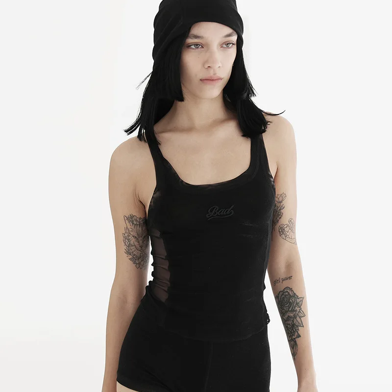 Blízka Camisole Dámska výšivka letná základňa letná základňa sexy top