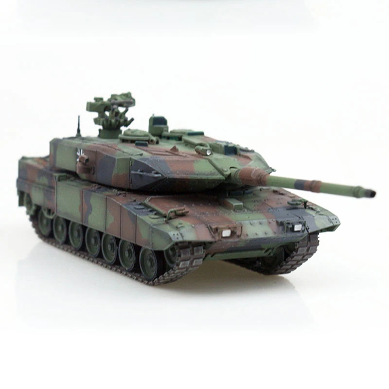 BM 1:72 v mierke nemecký leopard 2A7Pro Heavy Tank NATO Tricolor Camouflage Model Model Zbierka Dospelí zbierka Zberateľ
