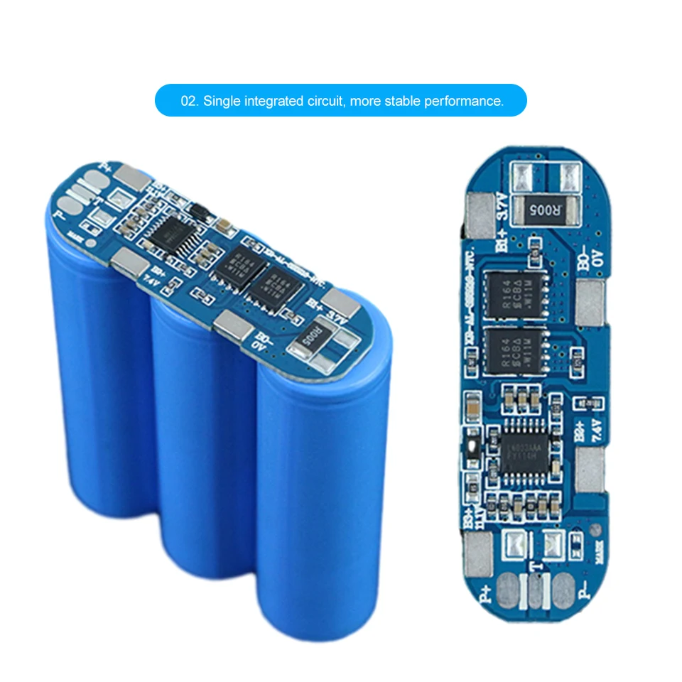 BMS 3S 8A 11.1V rovnaký port 18650 LI-ION-ION BATTERICKÁ PROCIENKÁ doska BATLANCET BATLANCER BATLANCER PCB MODUL