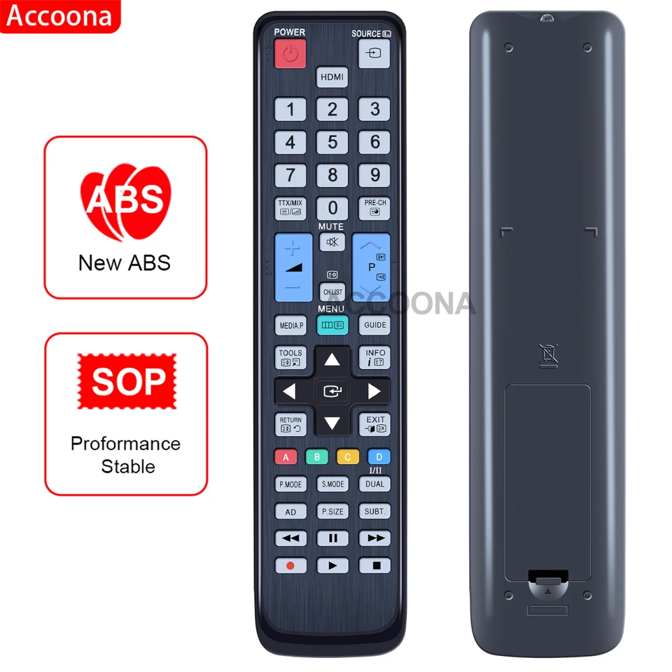 BN59-01014A diaľkové ovládanie pre Samsung TV AA59-00508A AA59-00478A AA59-00466A Výmena konzoly Inteligentná diaľková diaľková diaľková vysoká Quilita
