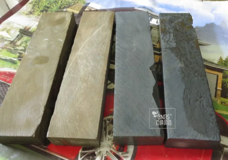 BNB neúplné Millstone Natural Bluestone & Pulstone Barpeners Stone Terrazzo jemné brúsenie 1500 ~ 2000# 200*50*25 mm