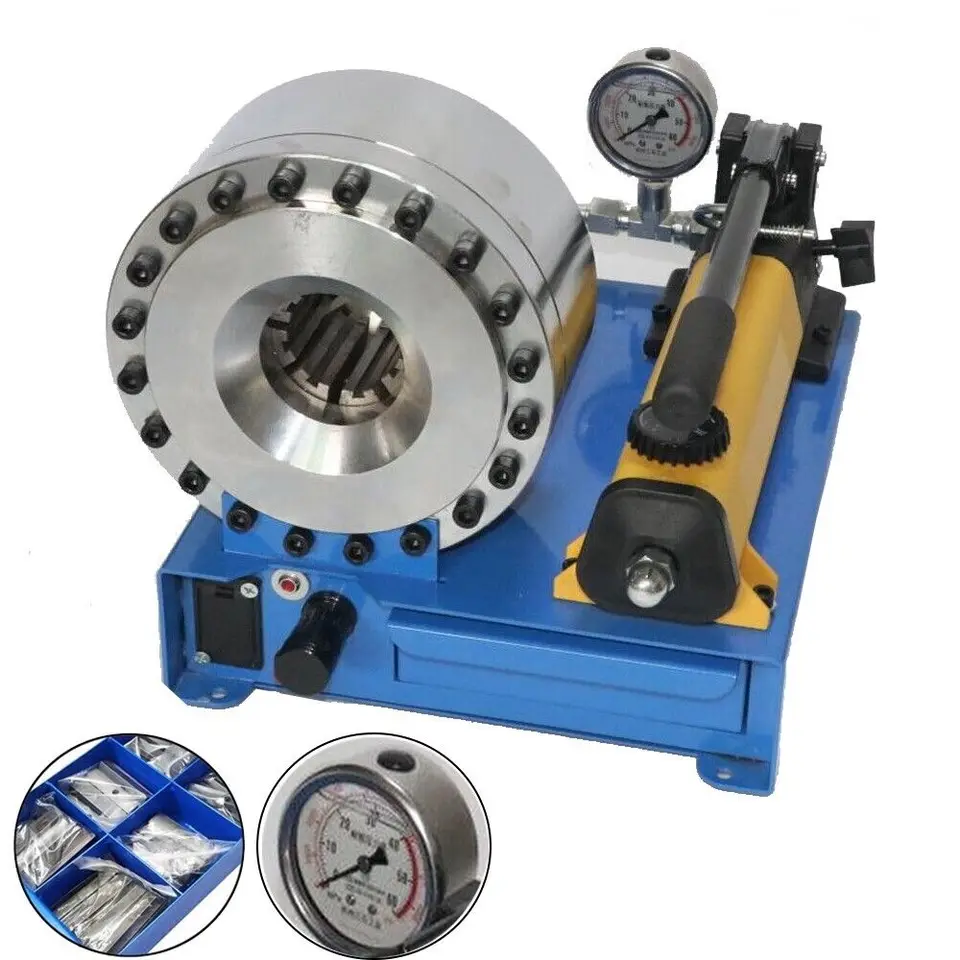 BNT30A 6-25 mm manuálne hydraulické hadicové hadicové hadicové potrubie Crimping Machine+8 ks zomiera