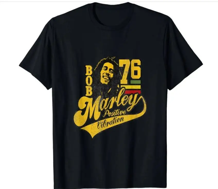 Bob Marley Cool Hothotshirt pre dizajn ventilátora skvelá horúca košeľa Cool najlepšia košeľa
