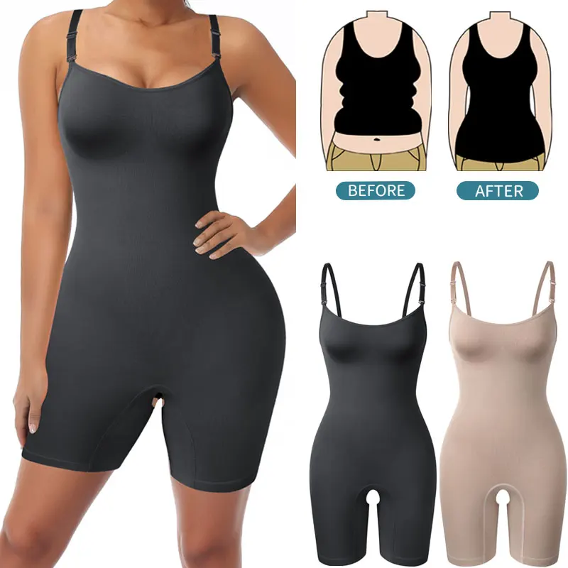Bodyysuit Shapewear Ženy celé telo shaper bruško ovládanie Stiera