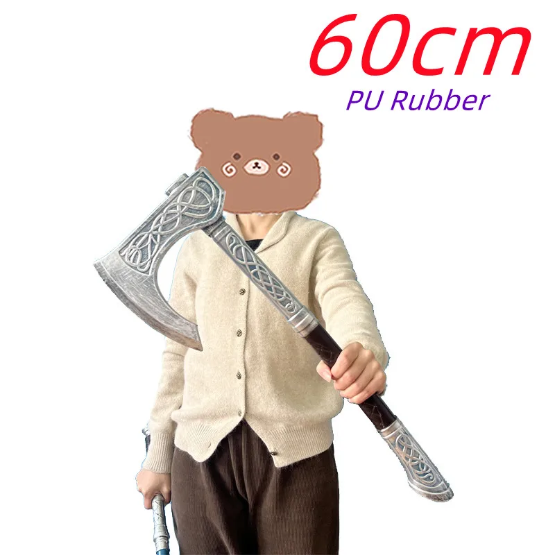 Boh vojny 4 lupič seker Viking Valhalla 1: 1 Cosplay kratos sekera Valin Tomahawk prop rola hra gumová sekera zbraň