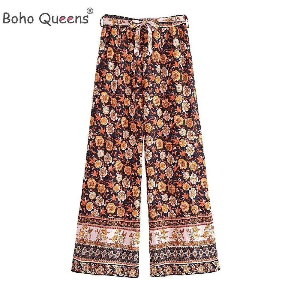 Boho Queens Ženy čierna kvetina