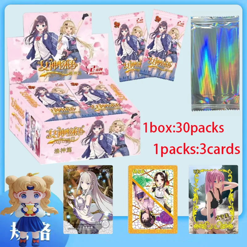 Bohyňa príbeh Card fufeng kapitola farebná flashcard Anime Collection Collection Card Games hračky hračky pre deti darčeky
