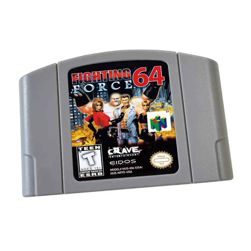 Bojová sila 64 N64 Game Console Console USA Verzia / N64 Game
