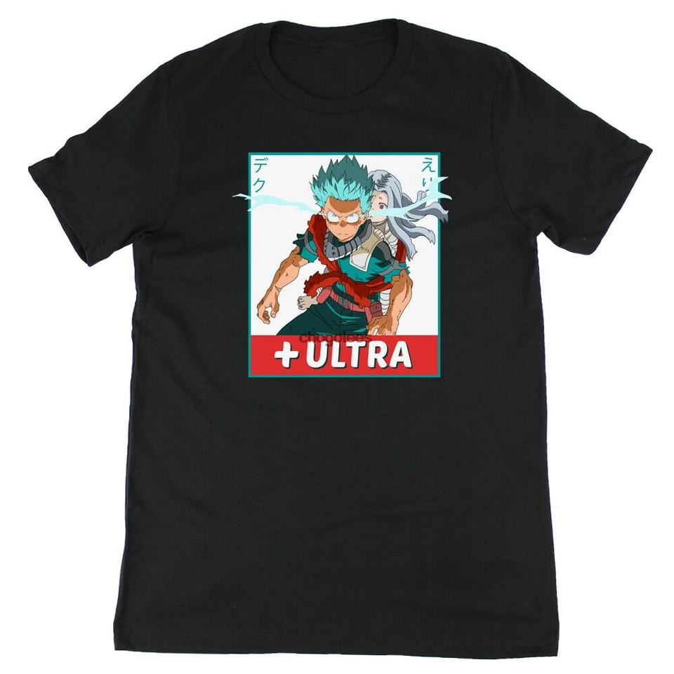 Boku No Hero Academia My Hero Academy Plus ultra anime grafické tričko