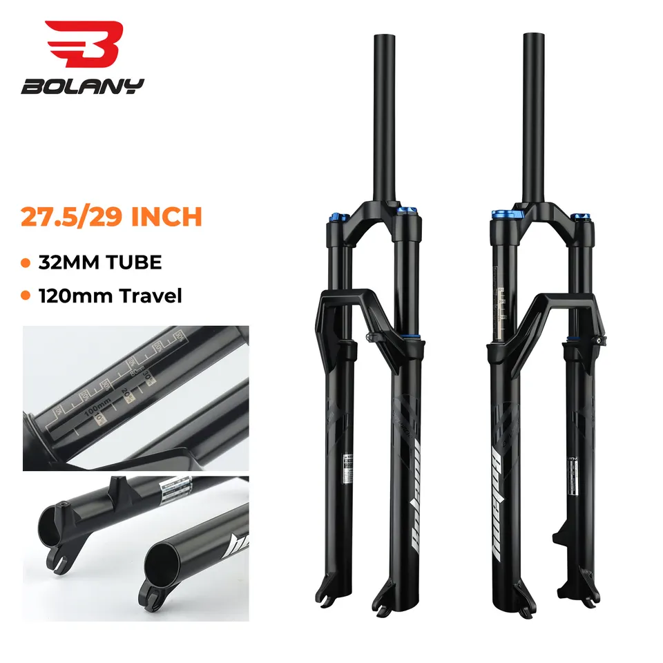 Bolany Air Fork 26/27,5/29 palca rovná trubica zavesenie vidlice Rebound Nastaviť