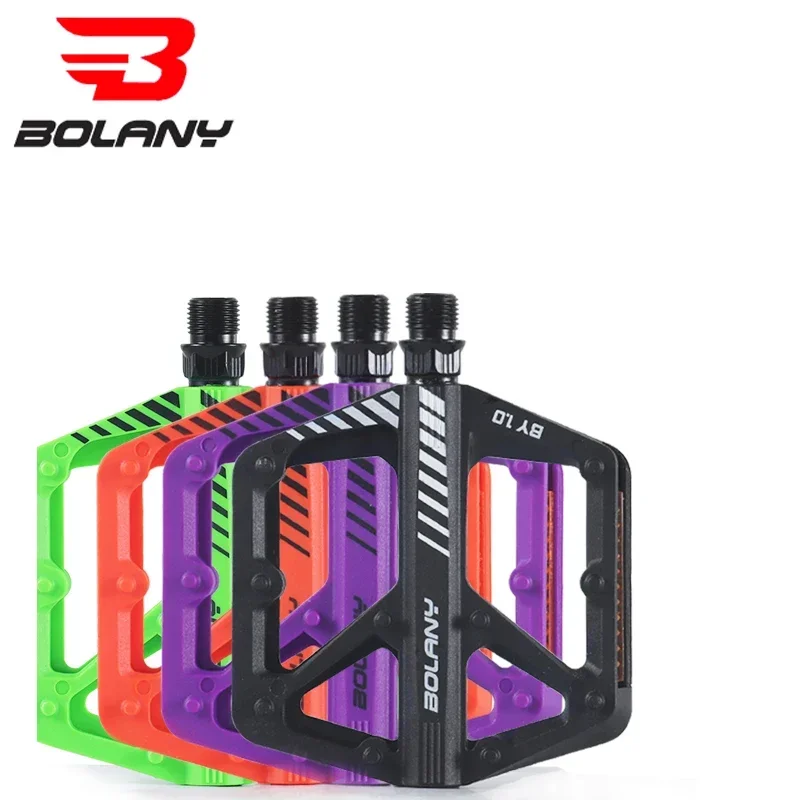 Bolany nylonový bicykel pedál proti šikanovaniu horských bicyklov pedály Dusteprood Tesnenie dvojitého ložiska pedál MTB Bicykel