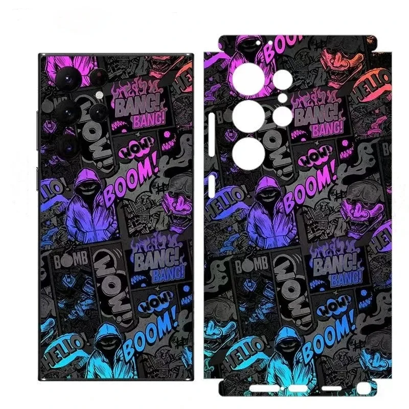 Boom & Lion, Sexy Girl Decal Skin pre Samsung Galaxy S24 S23 S24 Ultra S23U Back Protector Film Full Cover Wrap Sticker