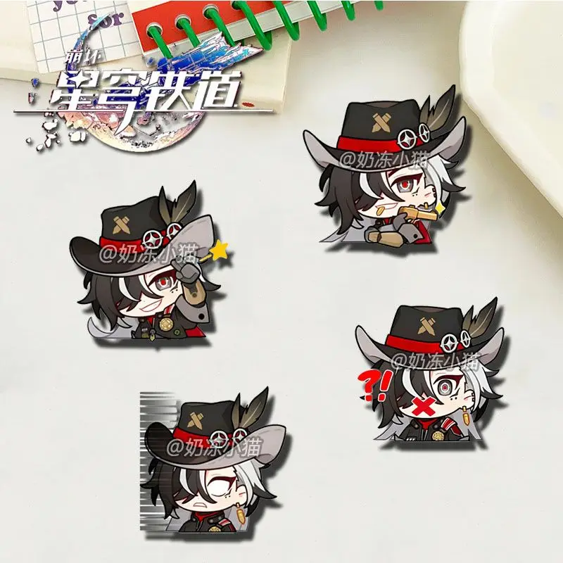 Boothill Badges Pins Anime Honkai Star Rail Women Broš