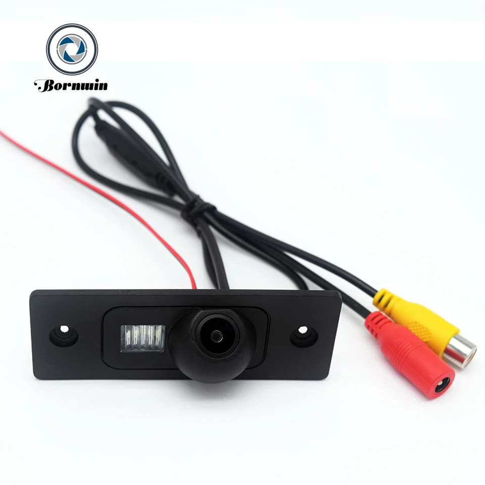 Bornwin AHD 1080P 720P 170 ° CAMER VZOR A COMER CAMERA pre zálohovanie vozidla HD HD VIDEO pre Porsche CAYENNE VOLKSWAGEN TIGUAN