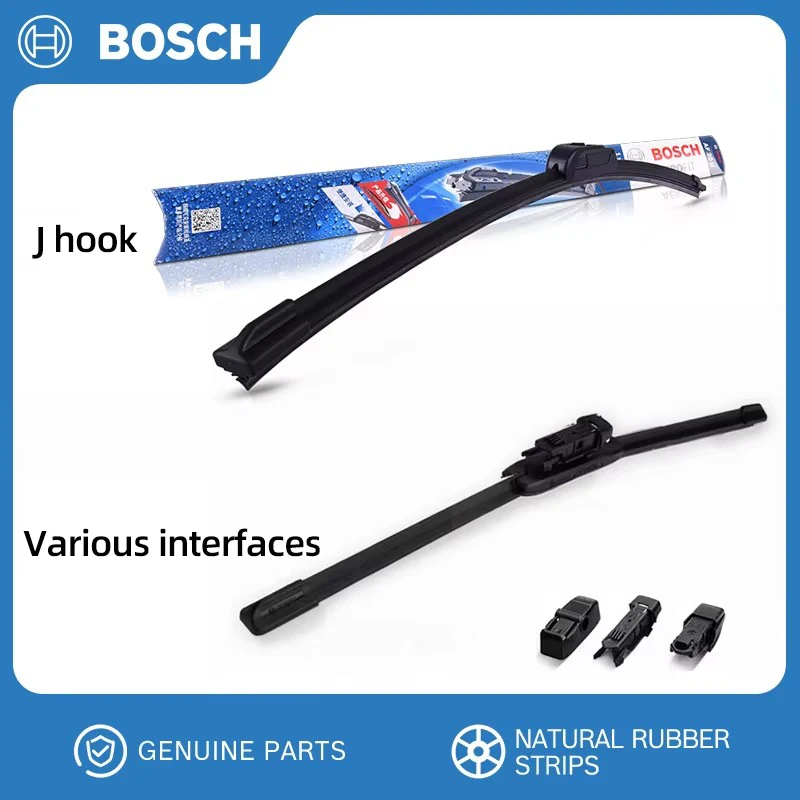 Bosch Aerofit Car Wiper Wiper Blades U v tvare J Háčik Rôzne rozhrania Sätkové gumové autá stierače 14 