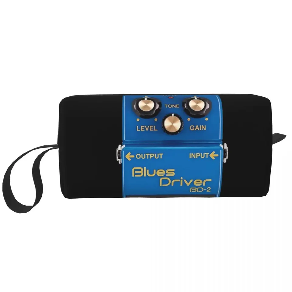 Boss Blues Driver BD-2 Overdrive Bluesbreaker Guitar Pedál Špinky ceruzky Peny s vreckámi pero Pen box ceruzka vrecko na make-up vak