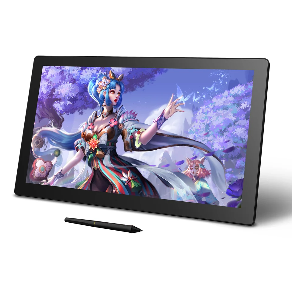 Bosto x7 kresba Tablet H-IP LCD obrazovka 21.5in grafická kresba Tablet s 120%SRGB Tilt Funkcia Digital Art Draw Pad Pad 8192