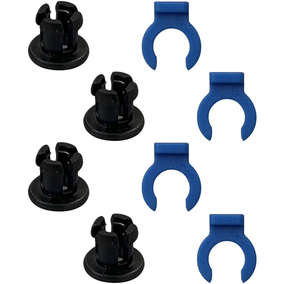 Bowden trubica pazúrová spona Tlačiareň Extrudér CULLET COLLET CLIP CLAP PLASTOVÁ PLASTNÁ ZBLIDLA PRE