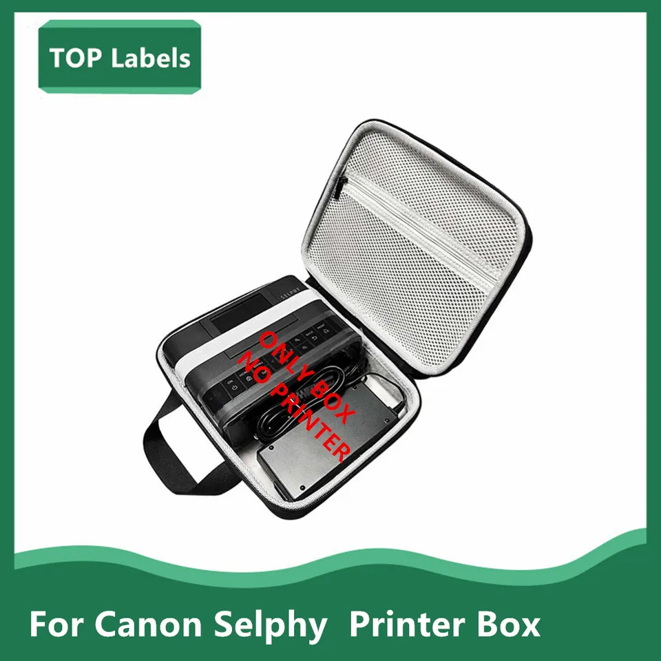 Box tlačiarní pre Canon Selphy CP1500 CP1300 CP1200 CP910 CP900 CP800 CP760 TLAČNÁ TLAČISKA SKLADOVÁ BAG Prenosná škatuľa