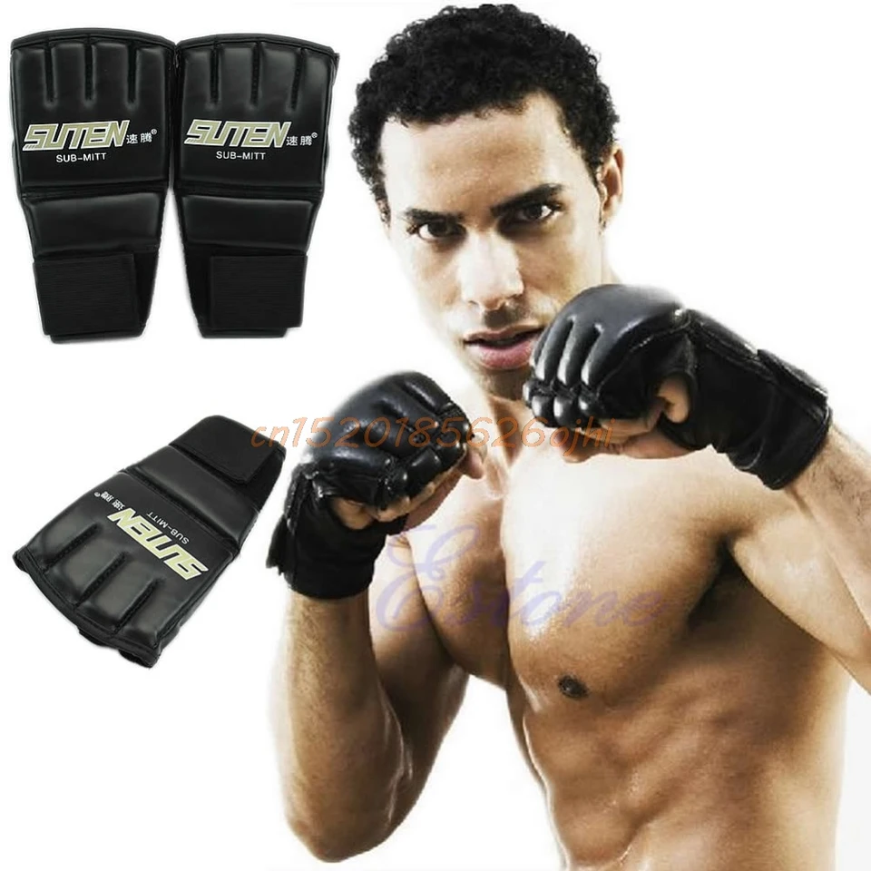 Boxerské rukavice dierovacia taška napoly rukavice sparring telocvičňa cool MMA Muay Thai Training #H030 #