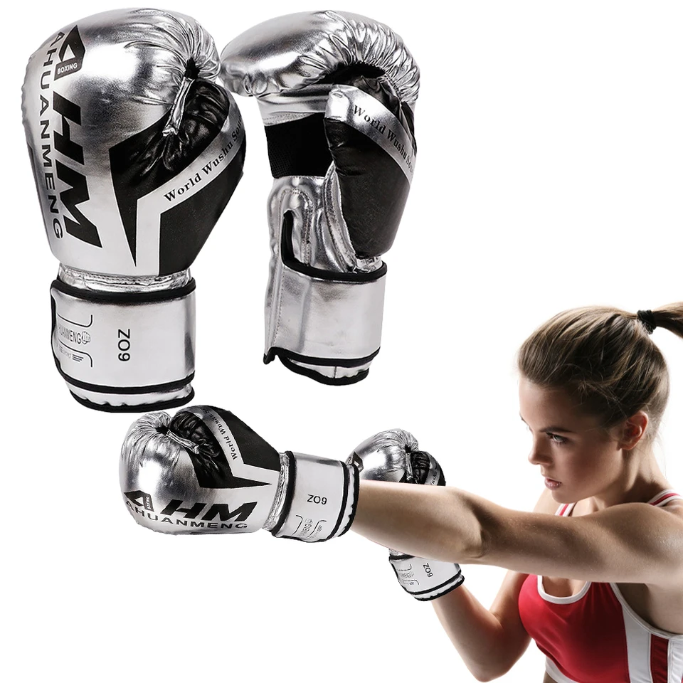 Boxing Training Ratriks pu kožená špongia Muay thajské piesočné rukavice priedušné dierovacie výcvikové rukavice Dospelí Detské športové potreby