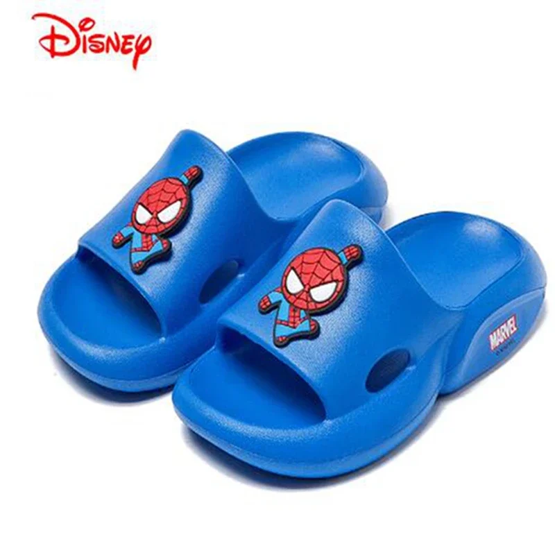 Boys Kids letné topánky pre dievčatá pre dievčatá Domáce topánky Spiderman Childern Disney Captain Captain America Beach Sandals Indoor Pliper
