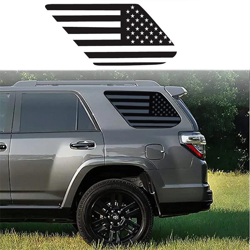 Bočné okno auta US Flag Dekoratívna nálepka na nálepku na nálepku 4Runner Externé príslušenstvo