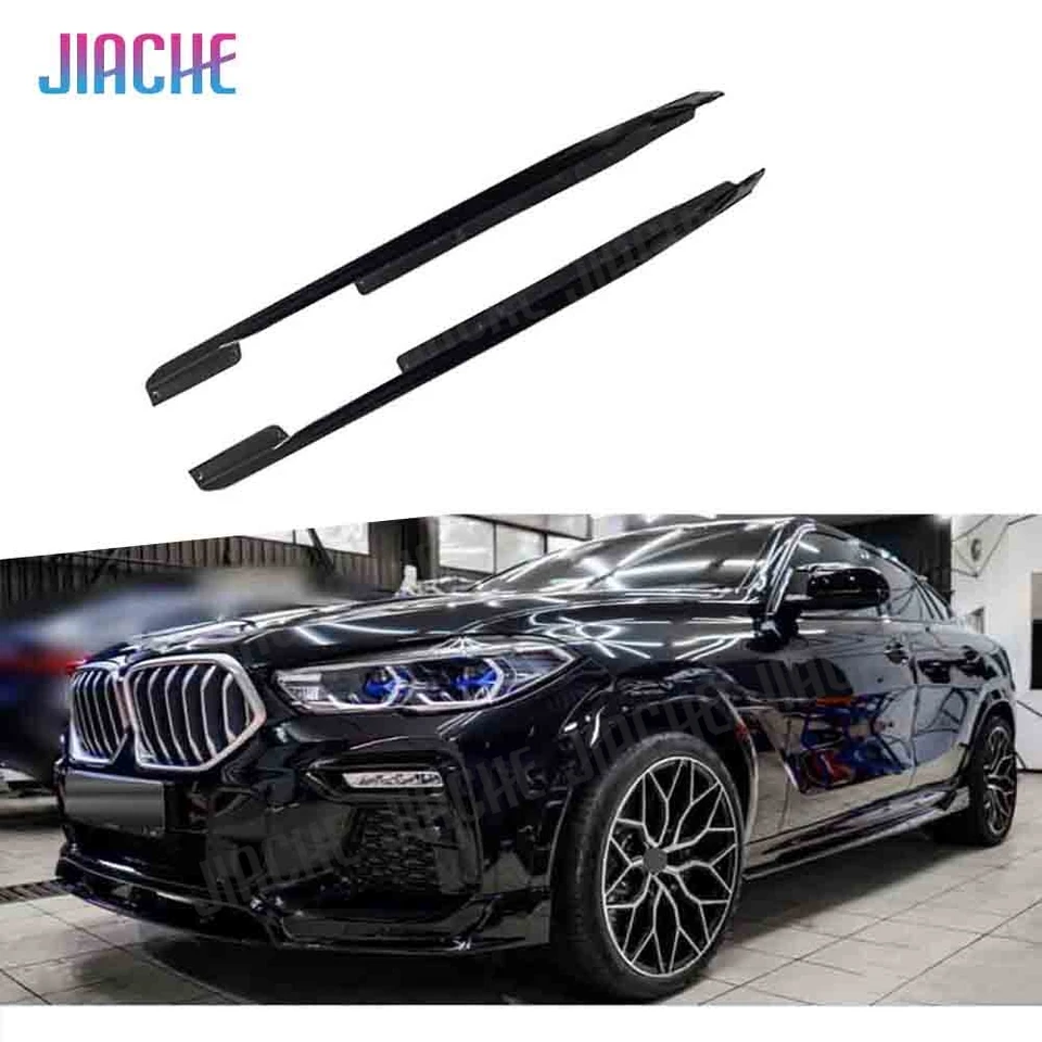 Bočné sukne ABS zástery Bumper Kits pre BMW X6 G06 2020 2021 2022