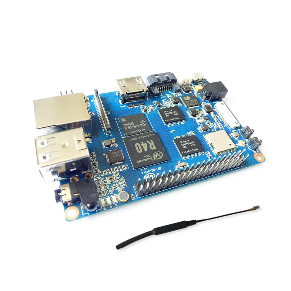 BPI M2 Ultra R40 Quad-Core 2 GB DDR3 RAM s SATA WIFI Bluetooth kompatibilný s 8 GB EMMC Demo Board Computer Single Board Computer