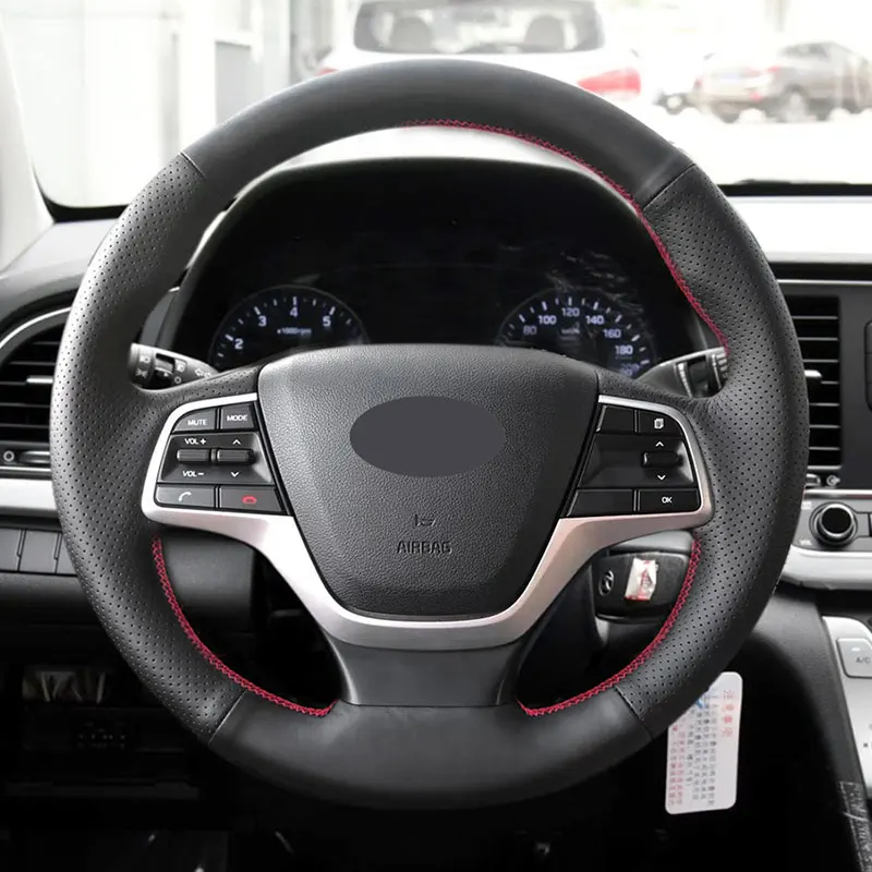 Braidy na volante pre Hyundai Elantra 4 2016 - 2018 Solaris 2017 Accent 2018