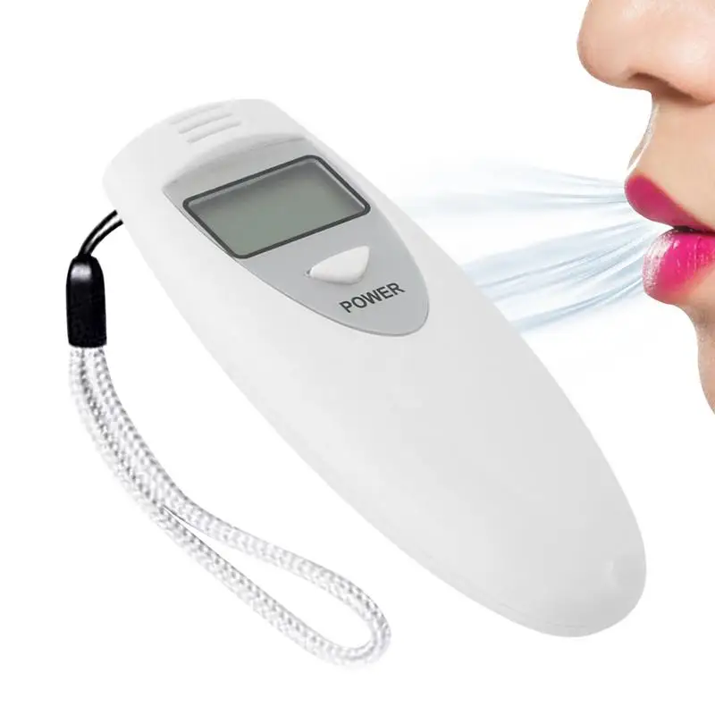 Breathalyzer pre alkohol BAC alkoholový dychový tester alkoholu s vysokým obsahom prenosného vrecka na detektor alkoholu