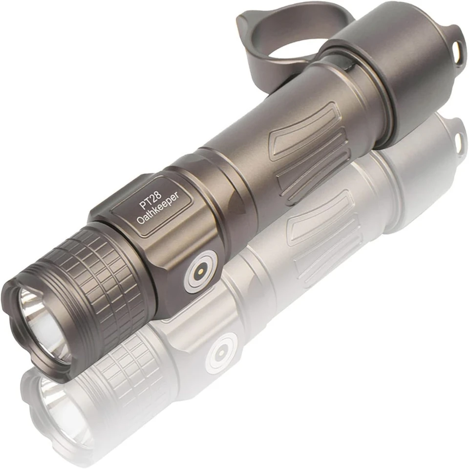 Brinyte PT28 EDC Profesionálna vojenská taktická baterka pre sebaobranu Lantern LED LED žiarovka Vonkajšie vyhľadávacie svetlá
