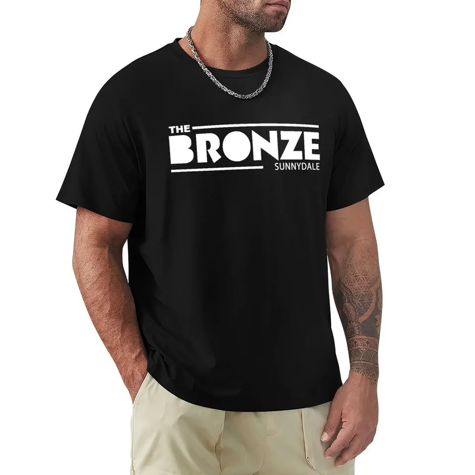 Bronzové tričko Buffy Tričko Unisex Tričká pre mužov pre mužov letné odpalisko bavlna
