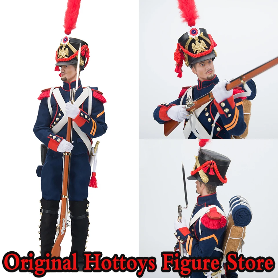 Brown Art BA 0003n 1/6 Men Men Soldier Napoleon Guard Artillery Standard Edition Plnko set 12-palcov
