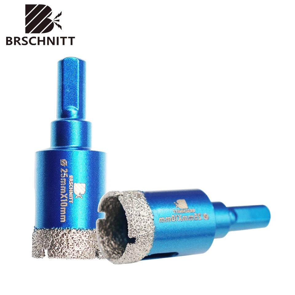 Brschnitt-diamond vŕtanie bit bit dlaždice na vŕtanie keramického mramorového žulového trojuholníka driem