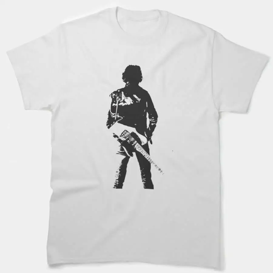 Bruce Springsteen Classic Tričko Vintage Graphic košeľa vysokokvalitné 100%bavlnené rukávy