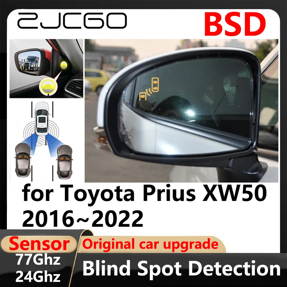 BSD Blind Spot Detection Lane Change Change Assisted Parking Driving Warnin pre Toyota Prius XW50 2016 ~ 2022