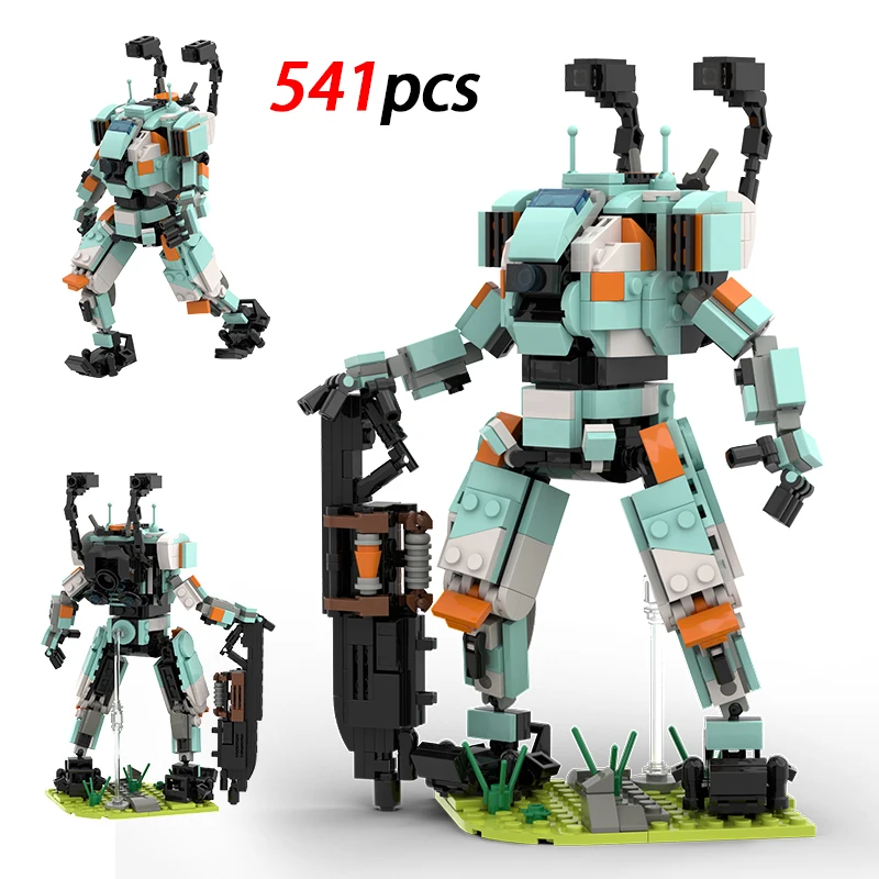 BT-7274 TITAN Mecha Robot Building Kit, Game Mech Action Game Action s vhodnou pre fanúšikov Stabilnú hračku na podstavcový model