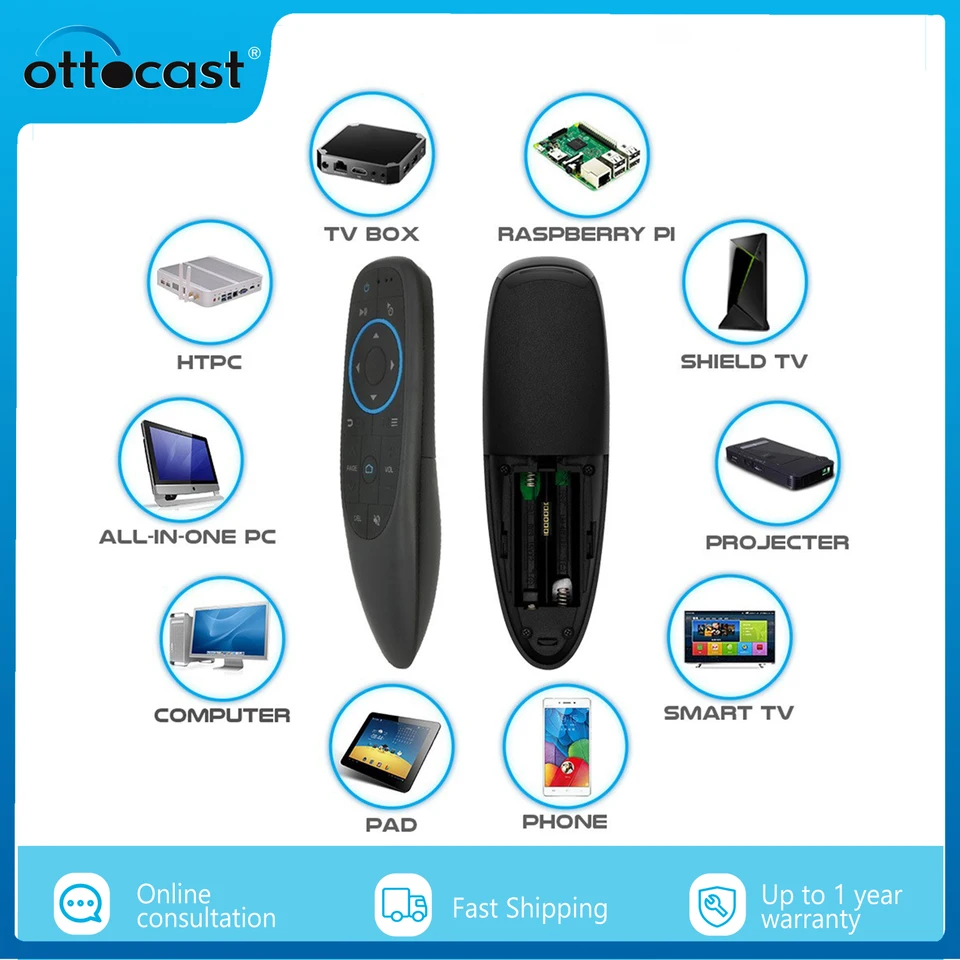 BT Air Mouse Bluetooth pre Android TV Box Wireless Diaľkové ovládanie bezdrôtového ovládača CarPlay pre inteligentnú bezdotykovú obrazovku