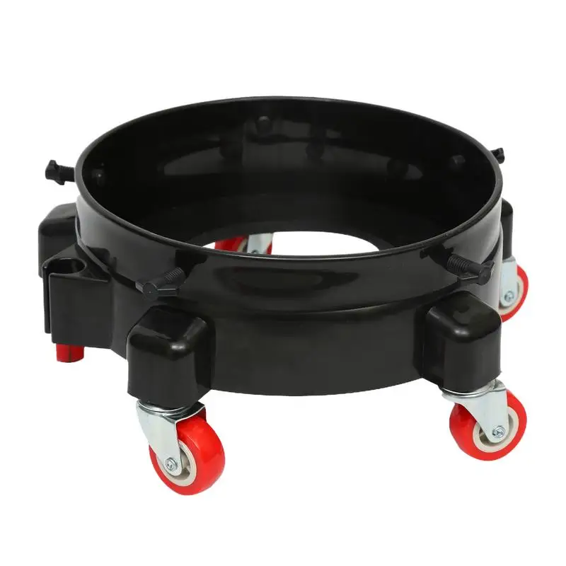 Bucket Dolly s kolesami Wash Wash Bucket s kolesami vedierka Multifunkčný držiak na držiak na držiak na umývanie automobilov pre príjazdovú cestu