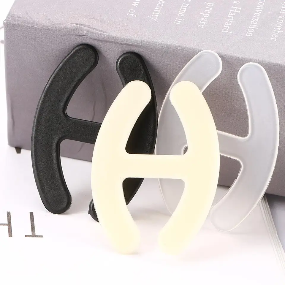 Buckle 10 PCS H v tvare W Webbing podprsenky Braps tieňové v tvare pracky Brapprkové klipové popruhy držiaky Ženské príslušenstvo Party Bra pracky