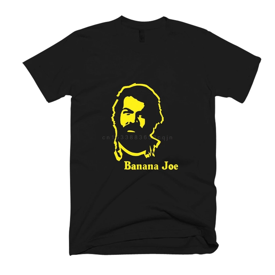 Bud Spencer Banana Joe Pánske / dámske tričko Móda klasika voľná vysokokvalitná osobnosť priedušná tlač O