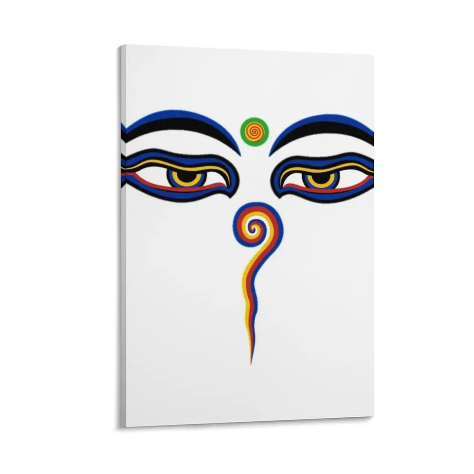 Buddha očné plátno maľujúce spálne