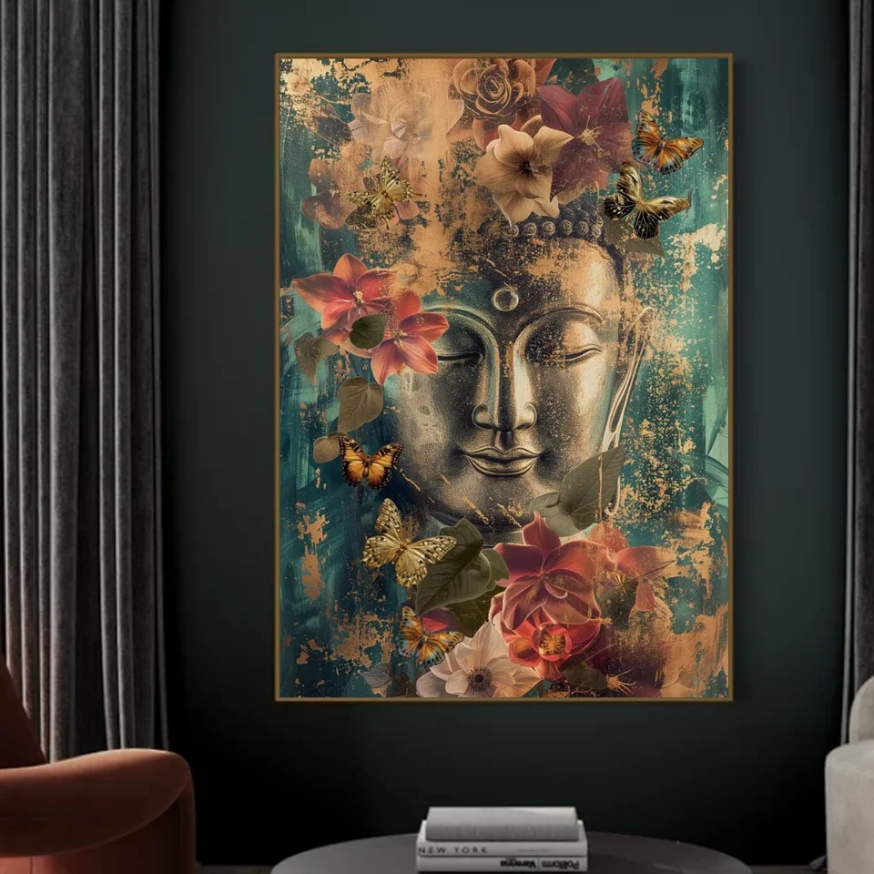 Buddha socha DIY 5D diamantové maľovacie súpravy Nové 2024 Krížové stehy súprav